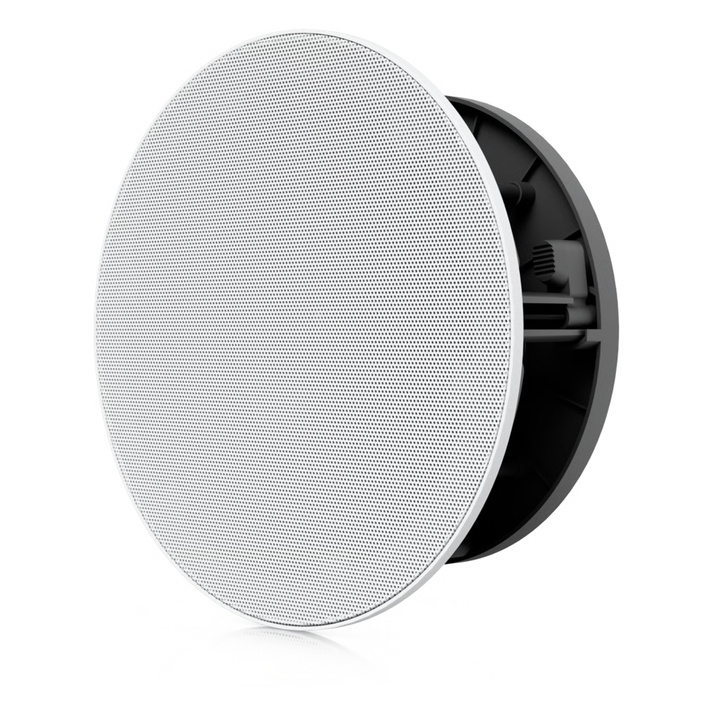 UNIFI IN-CEILING SPEAKER ALTAVOZ EMPOTRABLE DE TECHO / WOOFER 6.5" 130W / TWEETER 1" PIVOTE ±15° / 8 OHMS / COBERTURA SIMÉTRICA AXIAL DE 90° / NDAA COMPLIANT