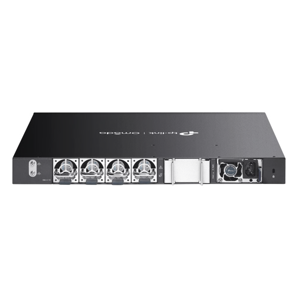 SWITCH OMADA L3 SDN ADMINISTRABLE / 48 PUERTOS GIGABIT Y 6 PUERTOS SFP+ / FUNCIONES RIP, VRRP, SERVIDOR DHCP / ADMINISTRACIÓN CENTRALIZADA OMADA / FUENTE REDUNDANTE