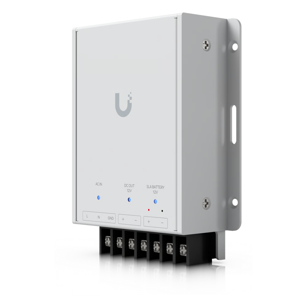 FUENTE DE ALIMENTACIÓN DE 12V CON SOPORTE PARA BATERÍA DE RESPALDO SLA OPCIONAL, COMPATIBLE CON UNIFI RETROFIT HUB