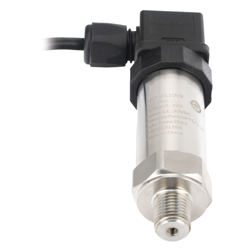 HONEYWELL BMS HSP-W110VB - SENSOR DE PRESIÓN INDUSTRIAL / RANGO 0 A 10 BAR / SALIDA ANALÓGICA 0-10 V / CONEXIÓN NPT / IP65