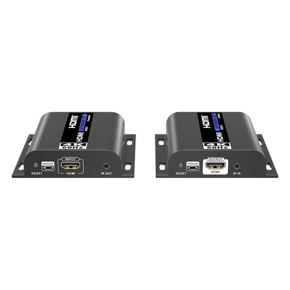 KIT EXTENSOR HDMI | AV SOBRE IP | 4K@60HZ | 120 M | HDMI 2.0 | HDCP 2.2 | 18 GBPS | CONEXIÓN 1:1 , 1:N, N:1 , N:N | COMPATIBLE CON APP IMMS