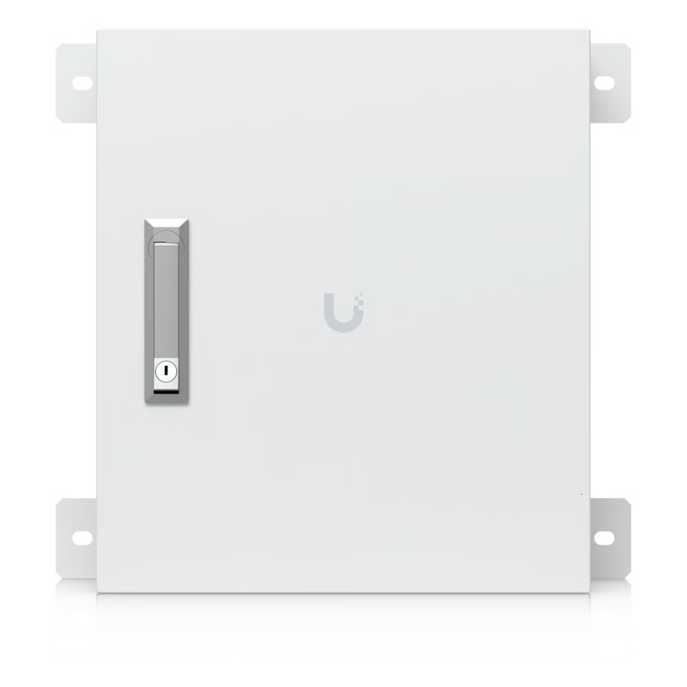 GABINETE DE CONEXIÓN PARA INTERIOR Y EXTERIOR COMPATIBLE CON UNIFI ACCESS HUBS, SWITCHES Y ACCESORIOS