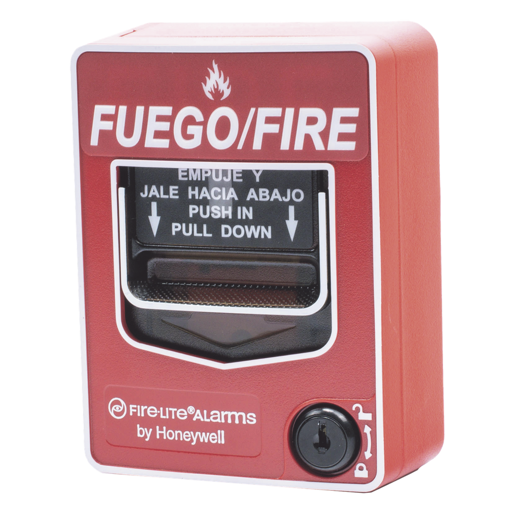 FIRE-LITE WBG12LXSP - ESTACIÓN MANUAL DE INCENDIO INALÁMBRICA / DIRECCIONABLE / DOBLE ACCIÓN / BILINGÜE ESPAÑOL-INGLÉS /