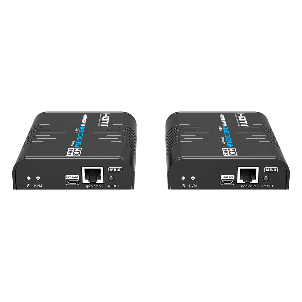EXTENSOR KVM HDMI 4K A 60 HZ | TRANSMISIÓN HASTA 120 MTS CON CAT6 | RESOLUCIÓN 4096X2160@60HZ | ANCHO DE BANDA 18GBPS | HDCP1.4 Y HDCP2.2 | LATENCIA 120~170MS | CONEXIÓN 1:1, 1:N, N:1, N:N