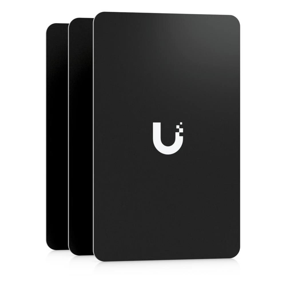TARJETAS NFC DE ALTA SEGURIDAD PARA CONTROL DE ACCESO UNIFI, ENCRIPTACIÓN MULTICAPA ANTICLONACIÓN, ASIGNABLES A USUARIOS Y VISITANTES, PAQUETE CON 100 PIEZAS