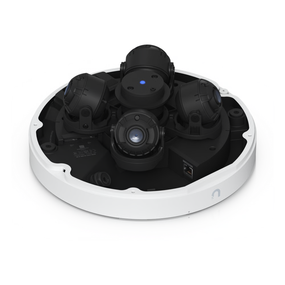 CÁMARA MULTISENSOR AI DE 32 MP CON 4 LENTES AJUSTABLES, ZOOM ÓPTICO 2.33×, COBERTURA IR 360°, MOTOR AI MULTI-TOPS Y ALIMENTACIÓN POE++ PARA MONITOREO DE AMPLIA COBERTURA
