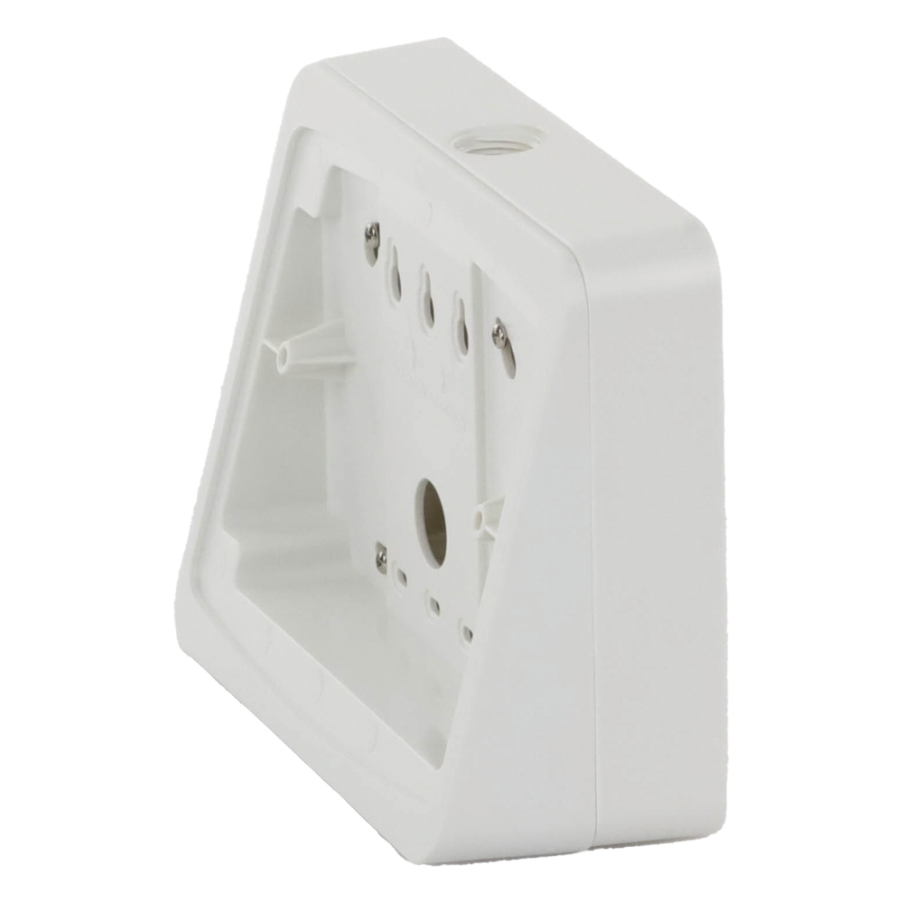 FIRE-LITE ANNSB80KITW - CAJA DE MONTAJE EN SUPERFICIE / CUÑA DE 15° / ENTRADAS 1/2" NPT / COMPATIBLE CAJAS 1 GANG Y 4"