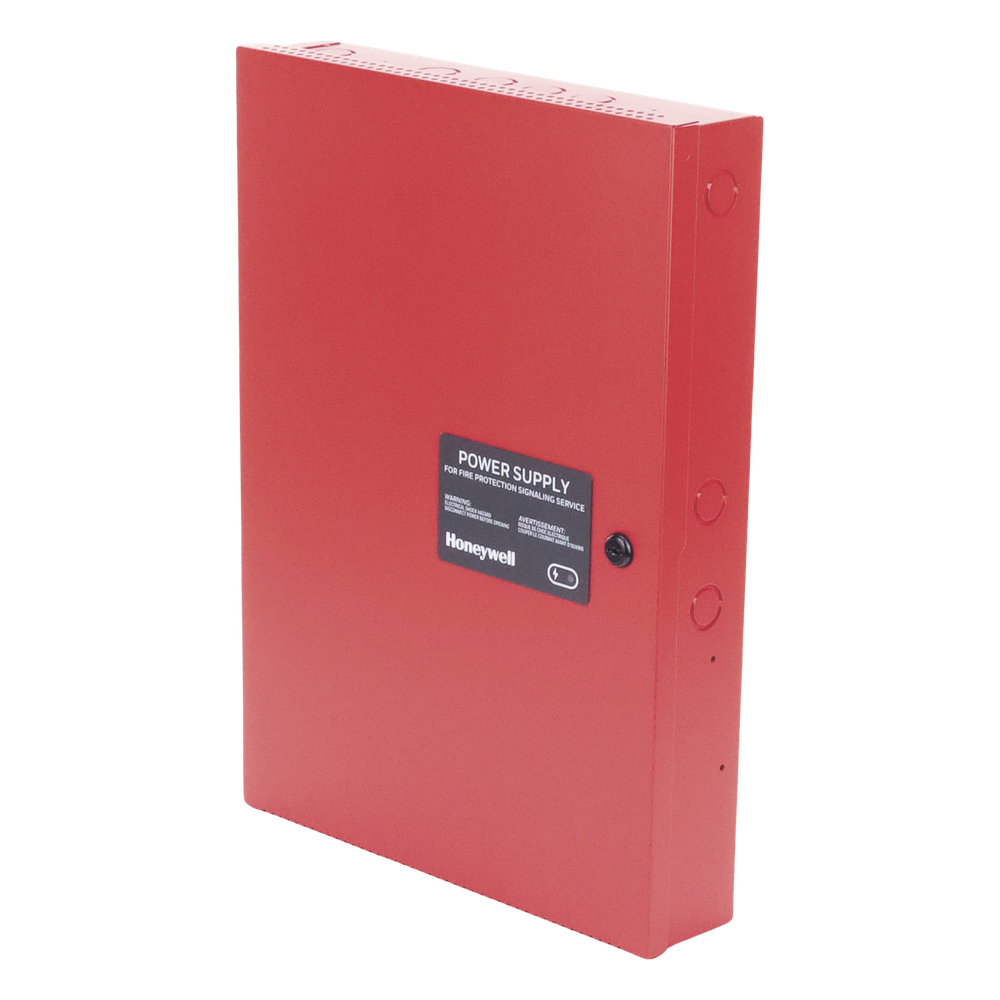 HONEYWELL HPF-PS6 - FUENTE DE PODER REMOTA / 6 A / 24 VCC / CARGADOR DE BATERÍA / 5 CIRCUITOS DE SALIDA / GABINETE ROJO