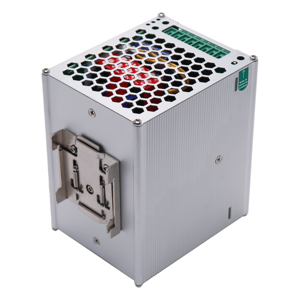 FUENTE DE ALIMENTACIÓN INDUSTRIAL | TIPO DIN RIEL | 48 VCC | 10 A | CAPACIDAD DE BATERÍAS DE RESPALDO