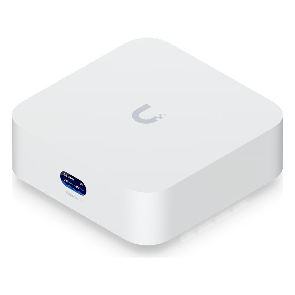 UNIFI CLOUD GATEWAY EXPRESS UX7 CON WIFI 7 TRI-BANDA / ADMINISTRA TODAS LAS APLICACIONES UNIFI