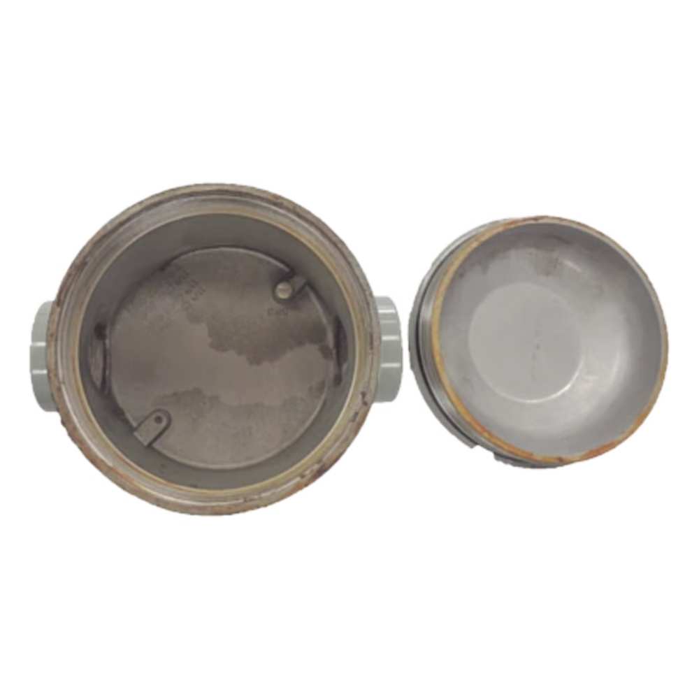 CAJA CON TAPA TIPO GRC DE 1" (25.4) / CAJA A PRUEBA DE EXPLOSIÓN / PARA ÁREAS PELIGROSAS / LIBRE DE COBRE.