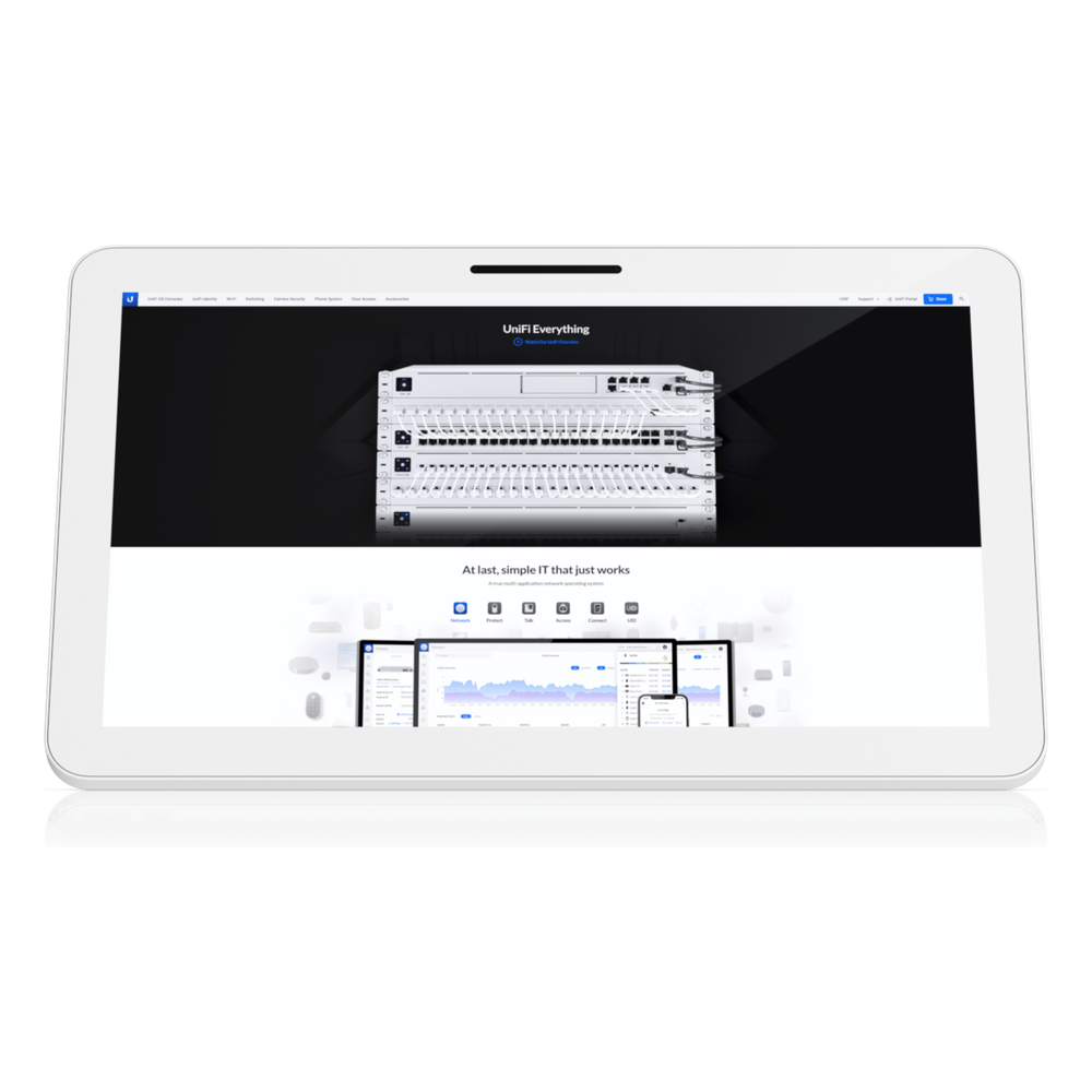 UBIQUITI UC-DISPLAY - PANTALLA INTERACTIVA / 21.5 PULGADAS FHD / MULTITOUCH CAPACITIVO / POE++ / OCTA-CORE 2.2 GHZ / VES