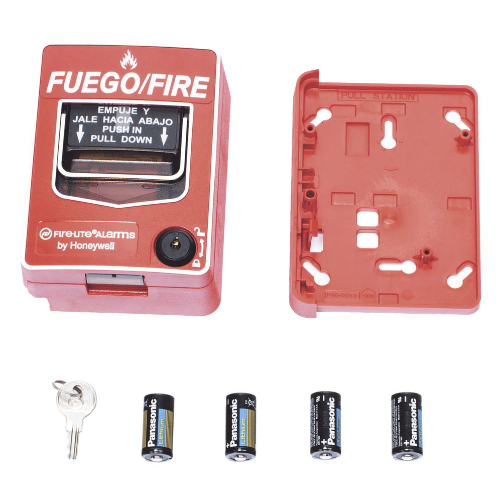 FIRE-LITE WBG12LXSP - ESTACIÓN MANUAL DE INCENDIO INALÁMBRICA / DIRECCIONABLE / DOBLE ACCIÓN / BILINGÜE ESPAÑOL-INGLÉS /