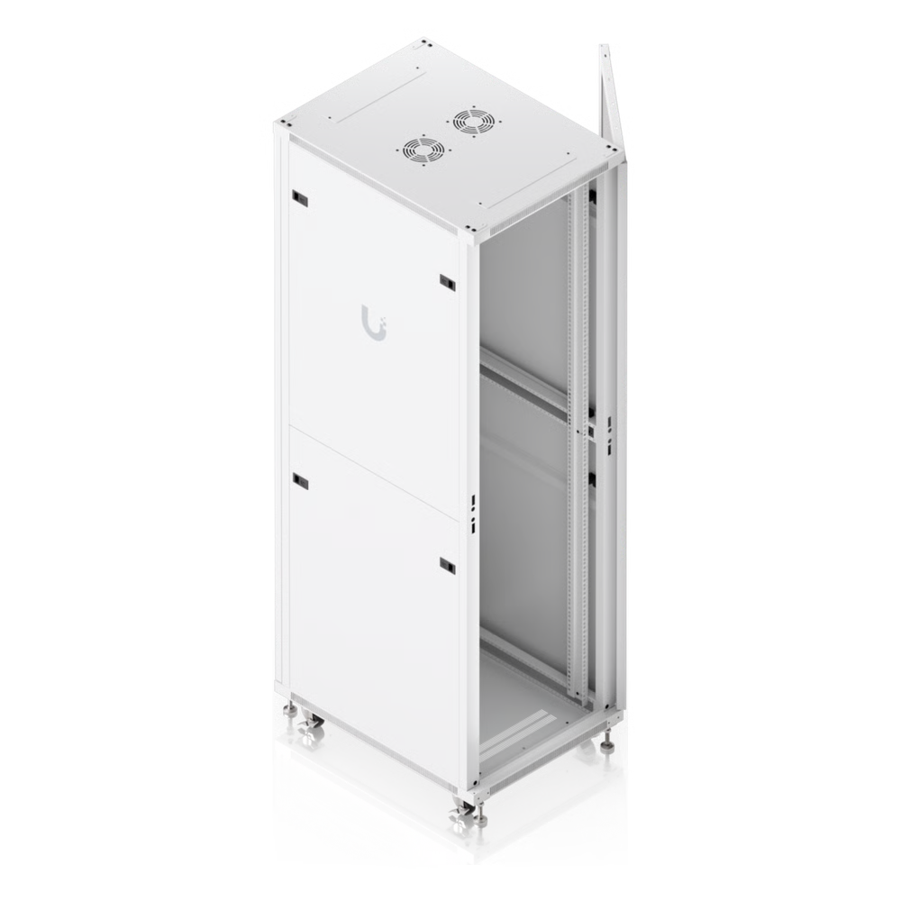 UACC RACK CABINET 42U (600 × 800 MM) – GABINETE DE PISO TOTALMENTE ENSAMBLADO CON VENTILADORES INTEGRADOS, PANELES REMOVIBLES, RUEDAS CON SEGURO Y PUERTA FRONTAL DE VIDRIO TEMPLADO