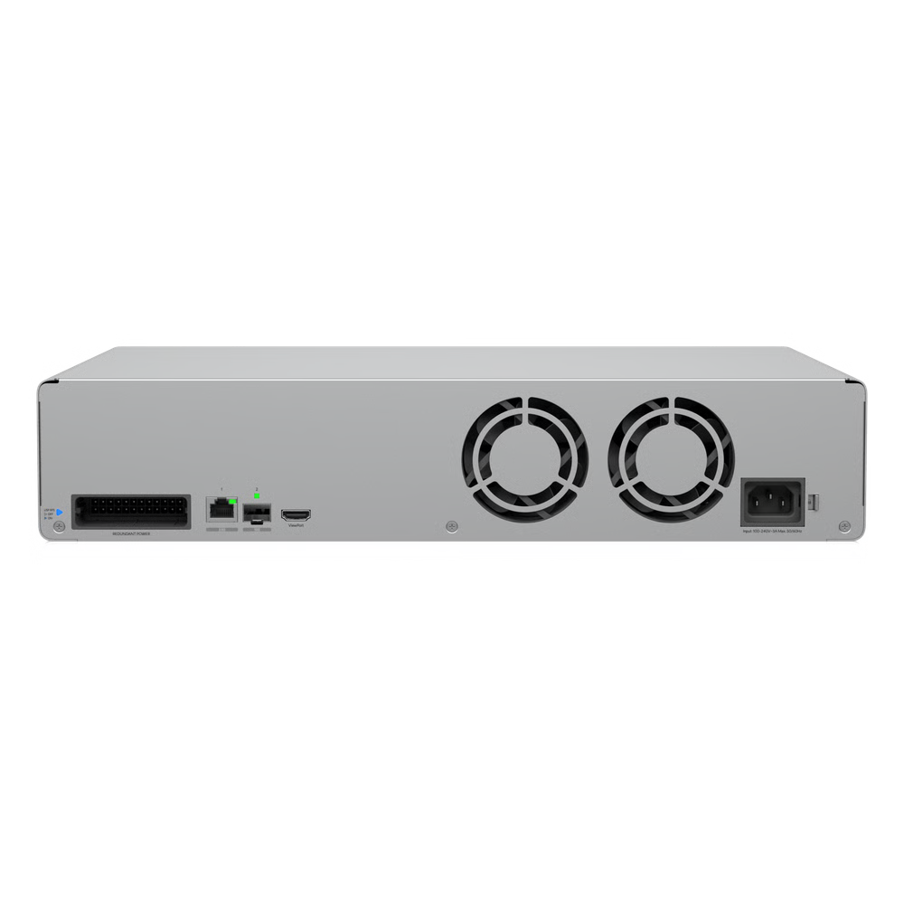 UNVR G2 PRO UNIFI PROTECT 2U CON 8 BAHÍAS PARA DISCOS DUROS, SOPORTE PARA HASTA 100 CÁMARAS HD, 70 CÁMARAS 2K O 50 CÁMARAS 4K, PUERTO 10G SFP+ Y 2.5GBE, ANÁLISIS EDGE-AI INTEGRADO