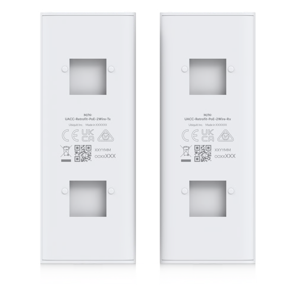 KIT EXTENSOR POE SOBRE 2 HILOS (PAR TRANSMISOR/RECEPTOR) PARA CABLE PAR TRENZADO O COAXIAL, ENTRADA POE++ Y SALIDA POE/POE+, INCLUYE ADAPTADORES BNC