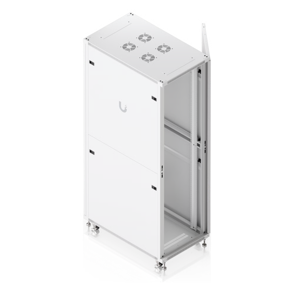 UACC RACK CABINET 42U (600 × 1000 MM) – GABINETE DE PISO TOTALMENTE ENSAMBLADO CON VENTILADORES INTEGRADOS, PANELES REMOVIBLES, RUEDAS CON SEGURO Y PUERTA FRONTAL PERFORADA PARA ÓPTIMO FLUJO DE AIRE