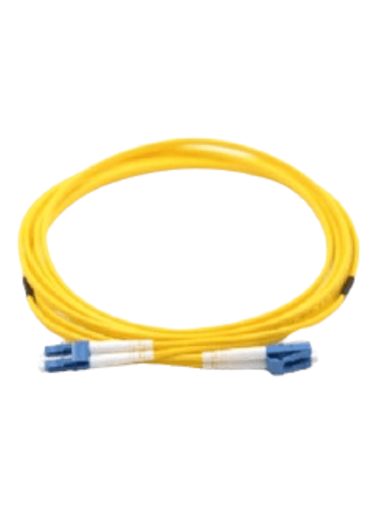 TCE - LMN-FO-LCU-LCU-03 - JUMPER LC-LC MONOMODO / UPC / DUPLEX 2 MM / 3 METROS / AMARILLO #FO-Jumper / Latiguillo-OEM-Bsai Seguridad & Controles
