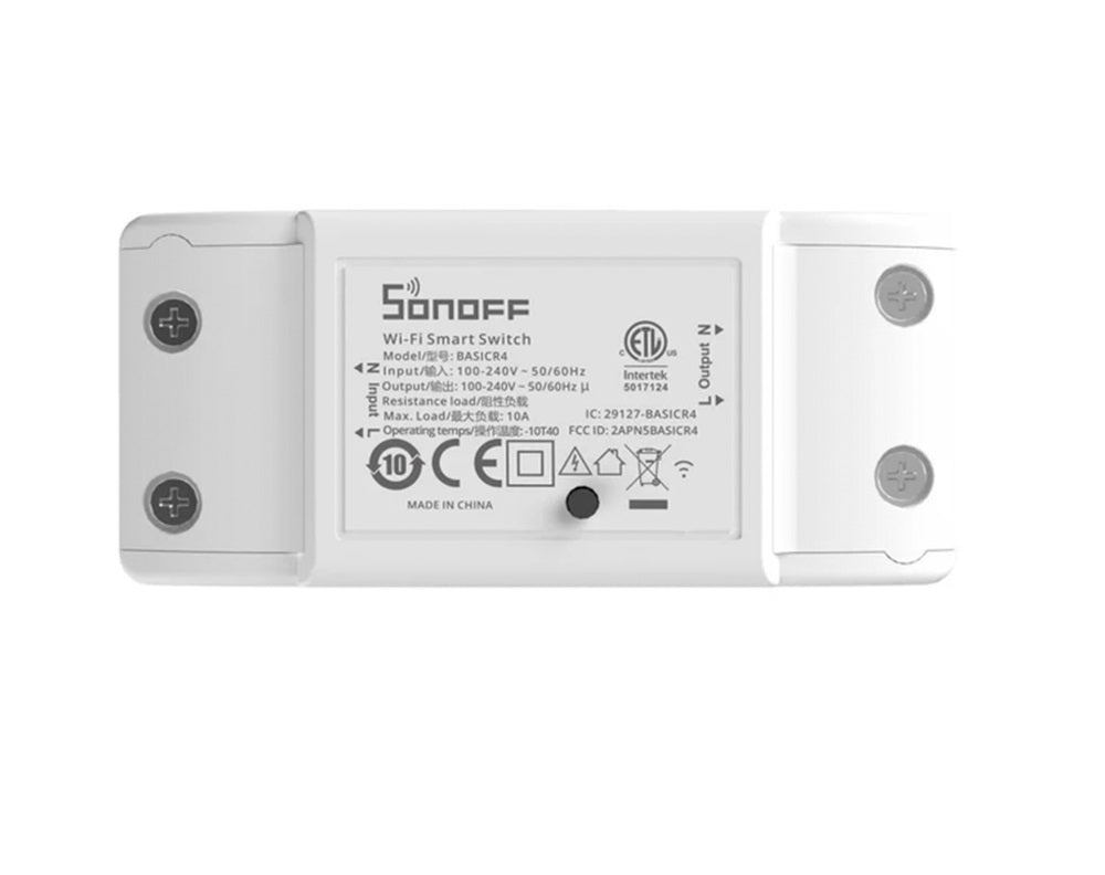 INTERRUPTOR ON/OFF SONOFF BASICR4 / SMART INALAMBRICO / WIFI PARA SOLUCION DE SMART HOME / CON TEMPORIZADOR PARA IOS Y ANDROID COMPATIBLE CON ALEXA/GOOGLE HOME/NEST/IFTTT 1CH WIFI 2.4GHZ HASTA 10AMP-Sonoff-SONOFF-Bsai Seguridad & Controles