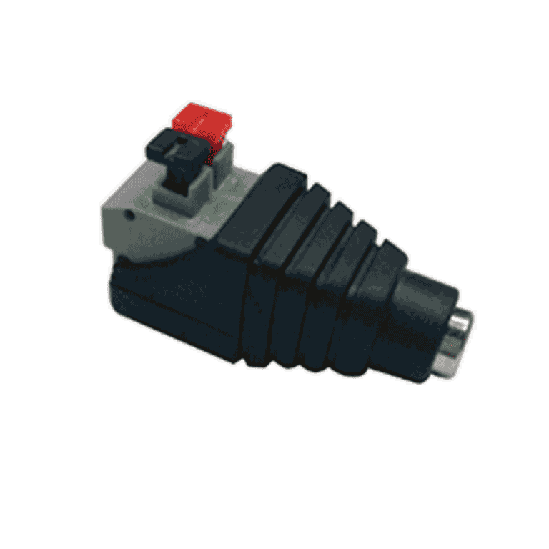 SAXXON SX53A - ADAPTADORES HEMBRA TIPO JACK POLARIZADO / PAQUETE DE 10 PIEZAS / TERMINALES DE PRESIÓN / FÁCIL INSTALACIÓN/ 12V-Conectores de Energía-SAXXON-Bsai Seguridad & Controles