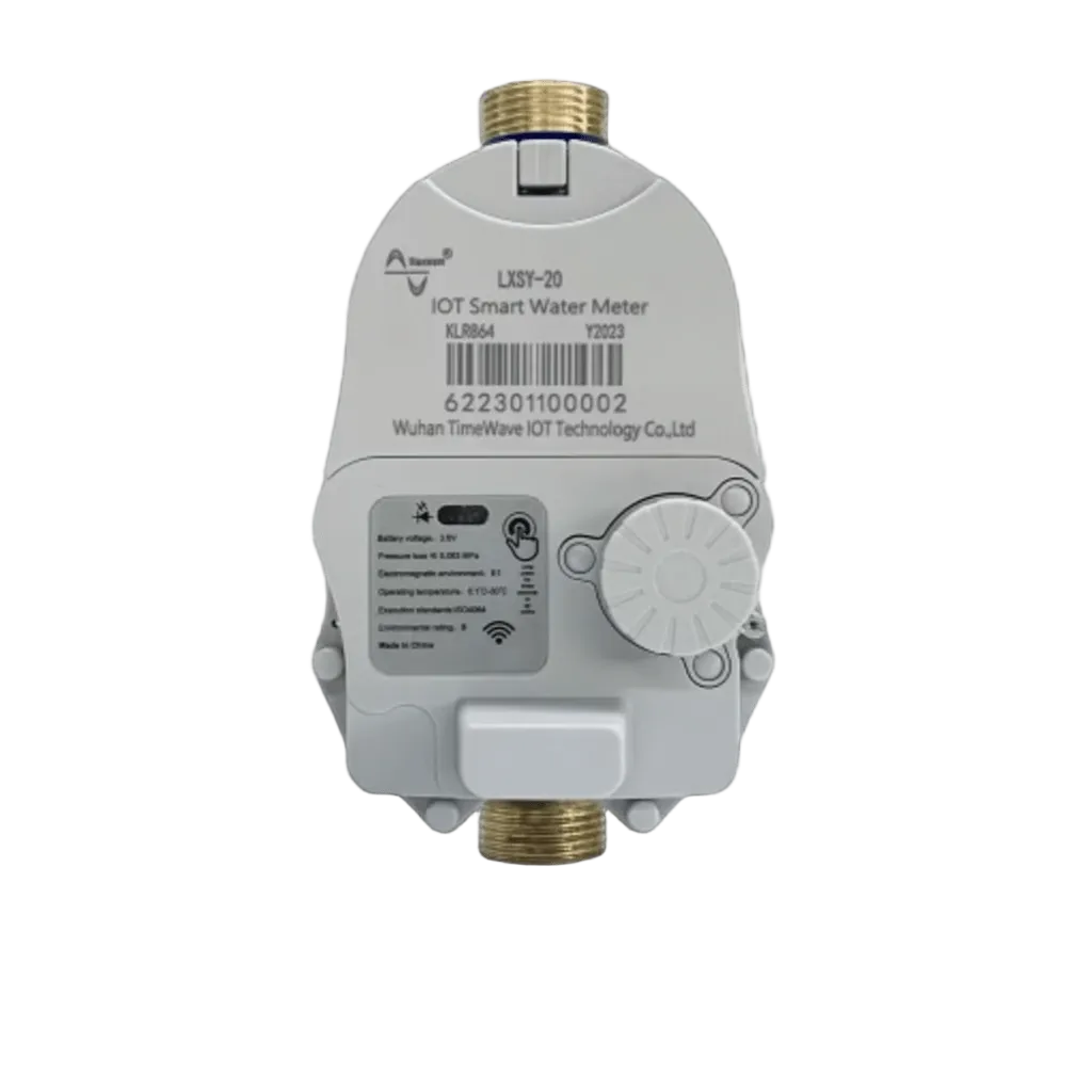 MEDIDOR DE AGUA MECÁNICO LORAWAN IOT DE 1/2 PULGADA  / VÁLVULA DE CORTE DE FLUJO  / BATERÍA LITIO DE LARGA DURACIÓN / COMUNICACIÓN INALÁMBRICA / MONITOREO REMOTO