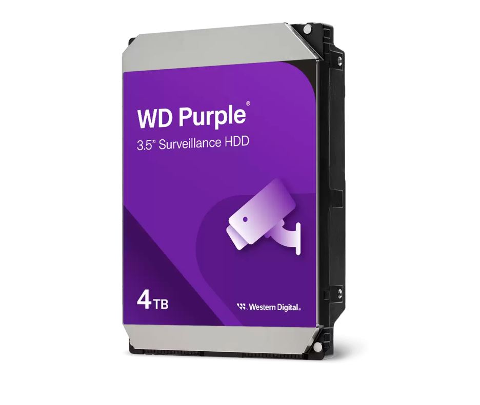 DISCO DURO DD 4TB SATA WD PURPLE WD44PURZ 24/7 OPTIMIZADO PARA VIDEOVIGILANCIA SATA III 6GB/S-Discos Duros-WESTERN DIGITAL (WD)-Bsai Seguridad & Controles