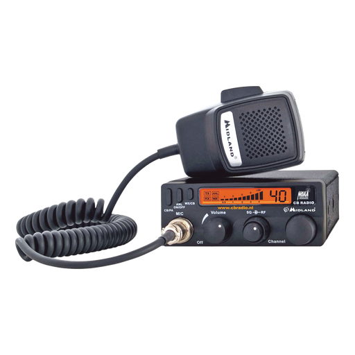 RADIO BANDA CIVIL 26.965 - 27.405 MHZ-Radios Amateur-MIDLAND-1001LWX-Bsai Seguridad & Controles