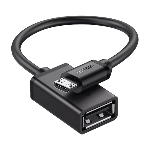 ADAPTADOR OTG MICRO USB MACHO A USB 2.0 A HEMBRA-PC y Smartphones-UGREEN-10396-Bsai Seguridad & Controles