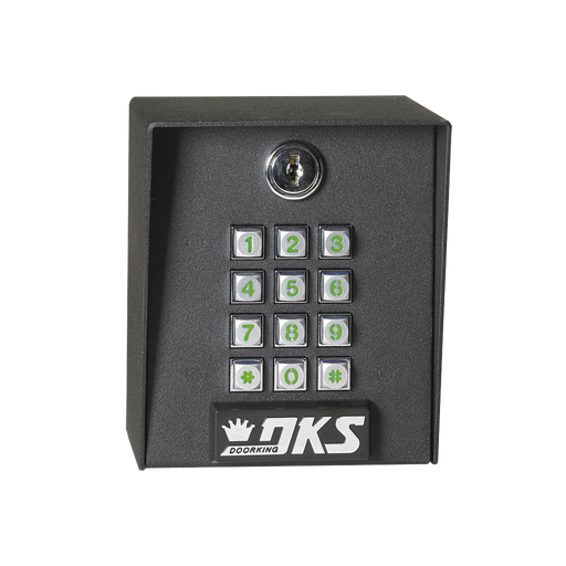 TECLADO PARA EXTERIOR / SOPORTA HASTA 400 USUARIOS / PROGRAMABLE POR NFC-Teclados-DKS DOORKING-1515-080-Bsai Seguridad & Controles