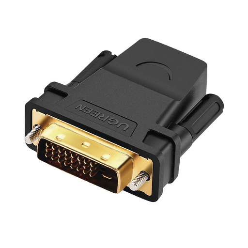 DVI 24+1 MACHO A HDMI HEMBRA-PC y Smartphones-UGREEN-20124-Bsai Seguridad & Controles