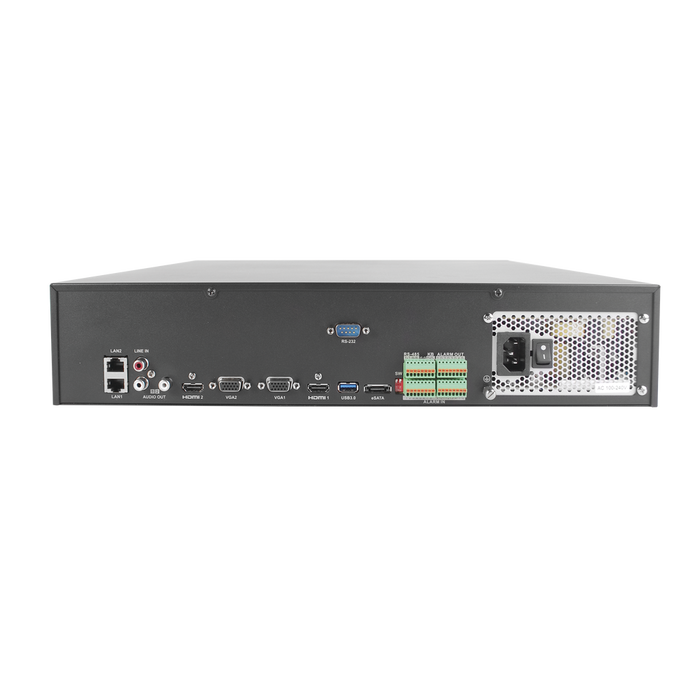 NVR 12 MEGAPIXEL (4K) / 64 CANALES IP / 8 BAHÍAS DE DISCO DURO / 2 PUERTOS DE RED / SOPORTA RAID CON HOT SWAP / HDMI EN 4K-Nvrs-HIKVISION-DS-9664NI-I8-Bsai Seguridad & Controles