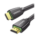 CABLE HDMI 2.0 DE NYLON TRENZADO / 10 M / 4K@60HZ / HDR / 3D / HEC (CANAL ETHERNET HDMI) / ARC (CANAL DE RETORNO DE AUDIO / COLOR PROFUNDO DE 48 BITS / AUDIO DE 32 CANALES / HDCP 2.2 /AUDIO DTS: X / 18 GBPS / BLINDAJE DE 4 CAPAS-Cables y Conectores-UGREEN-40414-Bsai Seguridad & Controles