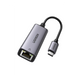 ADAPTADOR DE RED USB-C 3.1 (5 GBPS) A RJ45 /ADMITE 10/100/1000 MBPS Y 2.5G / CAJA DE ALUMINIO / LONGITUD DEL CABLE 10 CM / 1 A 1-Accesorios Generales-UGREEN-50737-Bsai Seguridad & Controles