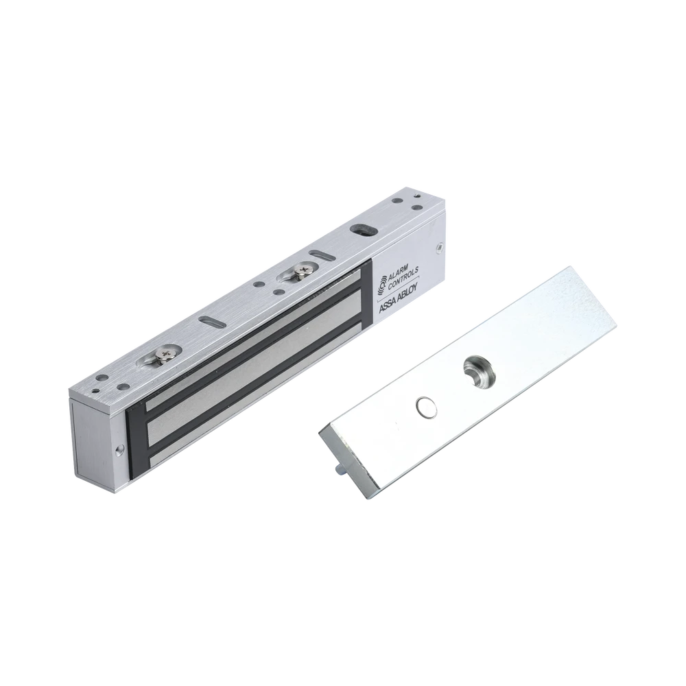 600 LBS CHAPA MAGNÉTICA, GARANTÍA DE POR VIDA/ VOLTAJE DUAL-Chapas Magnéticas-ALARM CONTROLS-ASSA ABLOY-Bsai Seguridad & Controles