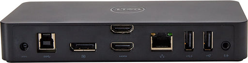 DOCKING DELL USB 3.0 D3100 / USB / HDMI / RJ 45 / DISPLAY PORT/ SE PUEDE CONECTAR HASTA 3 MONITORES-Accesorios-DELL-AC-4146-Bsai Seguridad & Controles