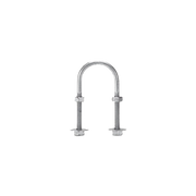 ABRAZADERA TIPO U DE 1 1/2", CON ACABADO ELECTRO ZINC, NO INCLUYE TUERCAS Y ARANDELAS-Accesorios Charola-CHAROFIL-Bsai Seguridad & Controles