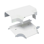 ACCESORIO EN "T", PARA USO CON CANALETA T70, MATERIAL PVC RIGIDO, COLOR BLANCO MATE-Canaletas-PANDUIT-Bsai Seguridad & Controles