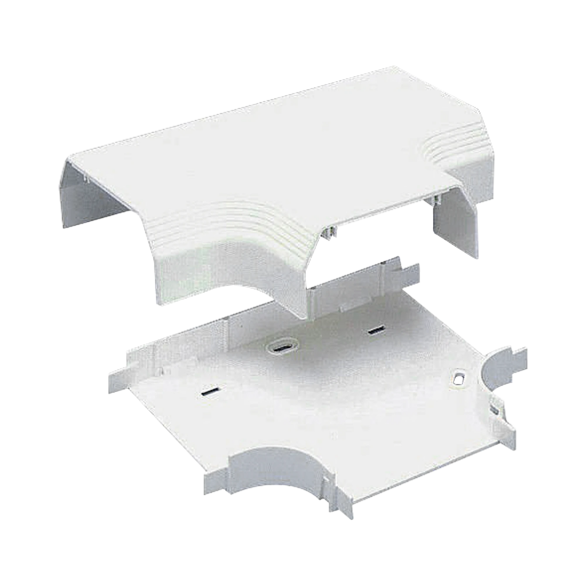 ACCESORIO EN "T", PARA USO CON CANALETA T70, MATERIAL PVC RIGIDO, COLOR BLANCO MATE-Canaletas-PANDUIT-Bsai Seguridad & Controles