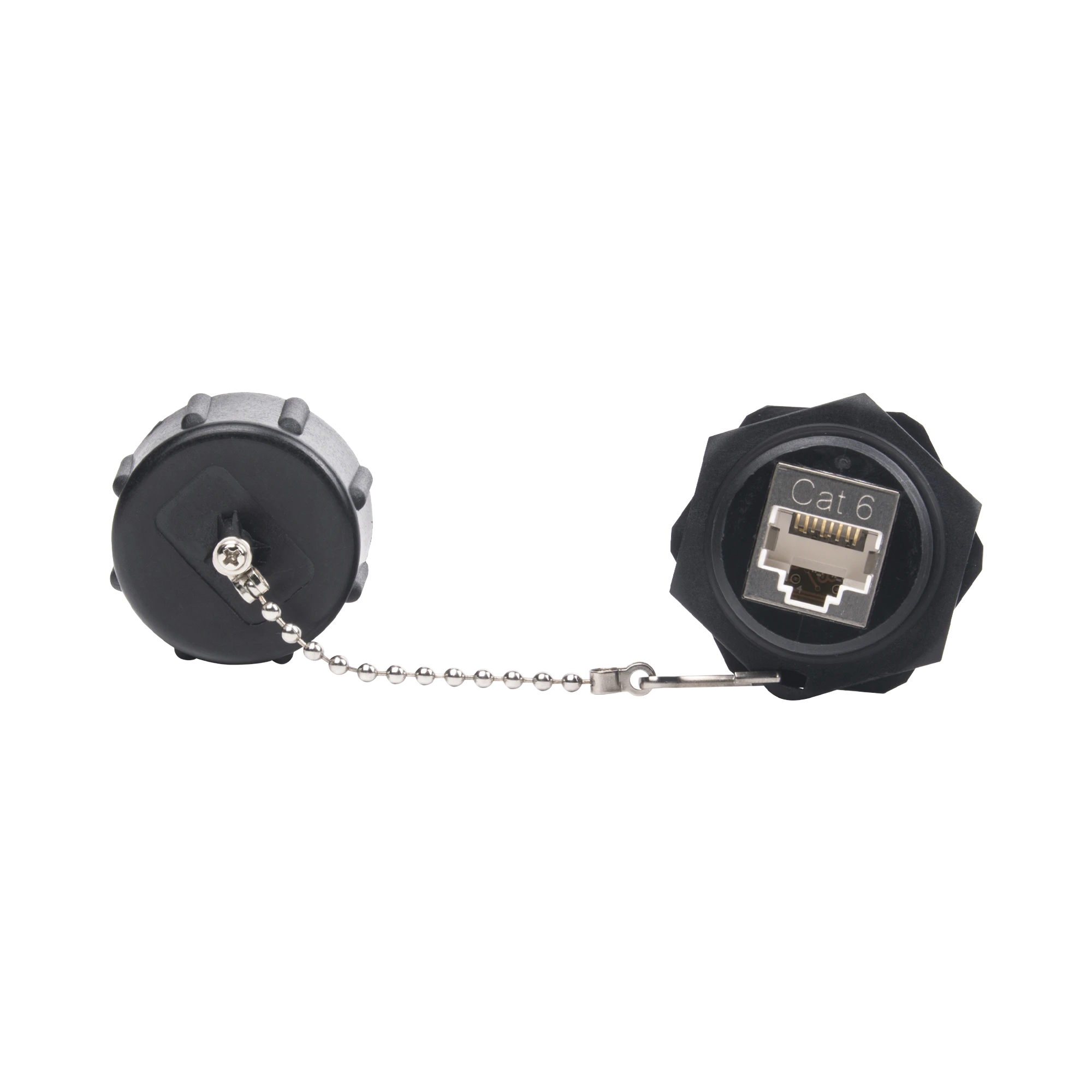 ACOPLADOR INDUSTRIAL RJ45-RJ45 CATEGORIA 6 BLINDADO IP67 (WATERPROOF)-Jacks / Plugs-LINKEDPRO BY EPCOM-Bsai Seguridad & Controles