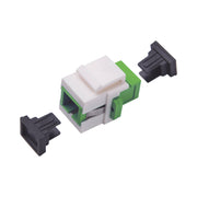 ACOPLADOR KEYSTONE DE FIBRA OPTICA MONOMODO SC/APC SIMPLEX A SC/APC-Jacks / Plugs-LINKEDPRO BY EPCOM-Bsai Seguridad & Controles