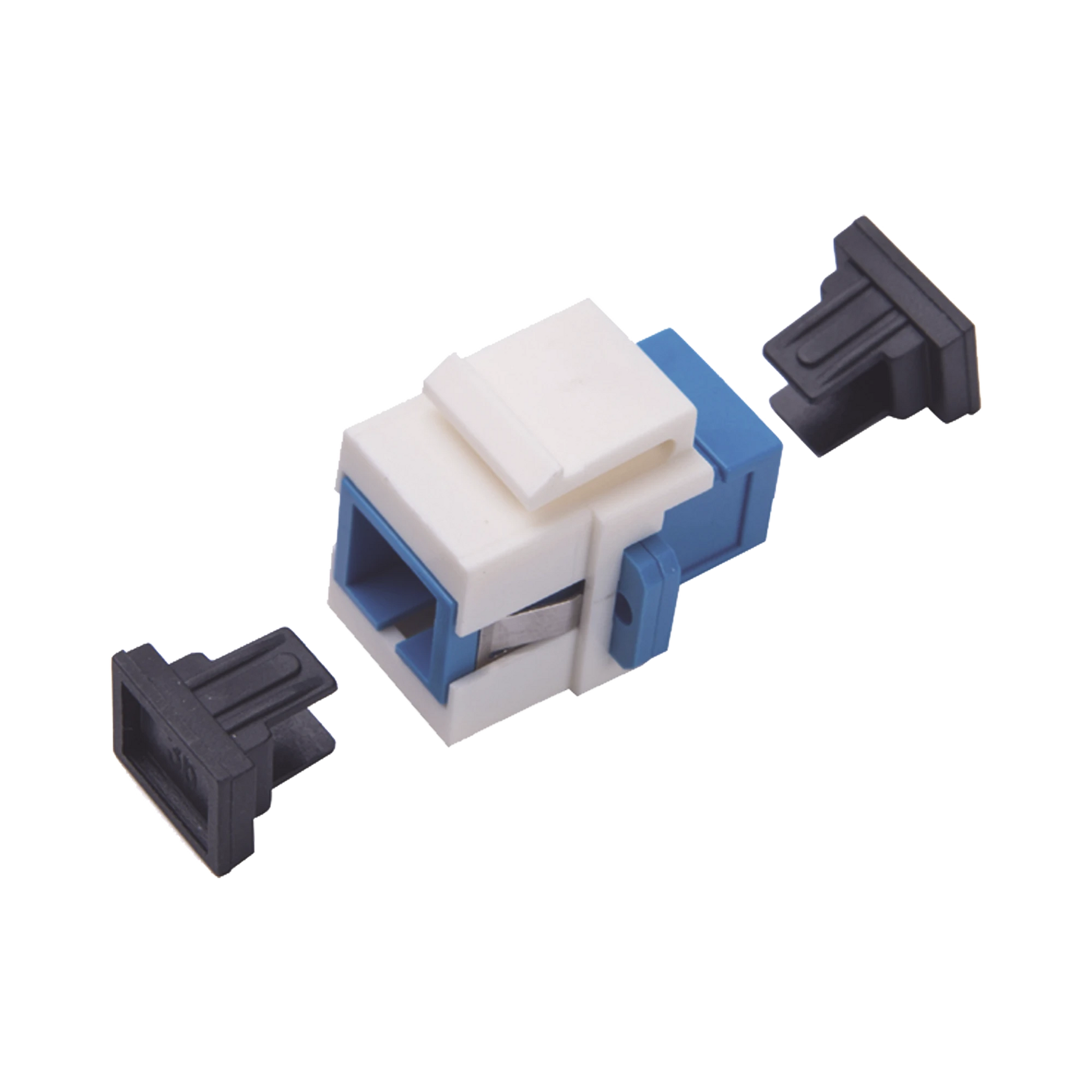ACOPLADOR KEYSTONE DE FIBRA OPTICA MONOMODO SC/PC SIMPLEX A SC/PC SIMPLEX-Jacks / Plugs-LINKEDPRO BY EPCOM-Bsai Seguridad & Controles