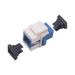 ACOPLADOR KEYSTONE DE FIBRA OPTICA MONOMODO SC/PC SIMPLEX A SC/PC SIMPLEX-Jacks / Plugs-LINKEDPRO-Bsai Seguridad & Controles