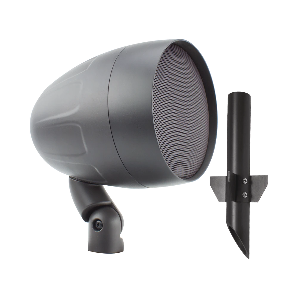ACOUSTISCAPE 6.5IN LANDSCAPE EXTERIOR, ALTAVOZ DE 2 VIAS, 2.5-50 WATTS, 8 OHMS|70V|100V SWITCHABLE, INCLUYE ESTACA-Megafonia y Audioevacuacion-TRUAUDIO-Bsai Seguridad & Controles
