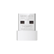 ADAPTADOR INALÁMBRICO N USB 2.0 DE 150 MBPS 2.4 GHZ CON 1 ANTENA INTERNA-Redes WiFi-MERCUSYS-Bsai Seguridad & Controles