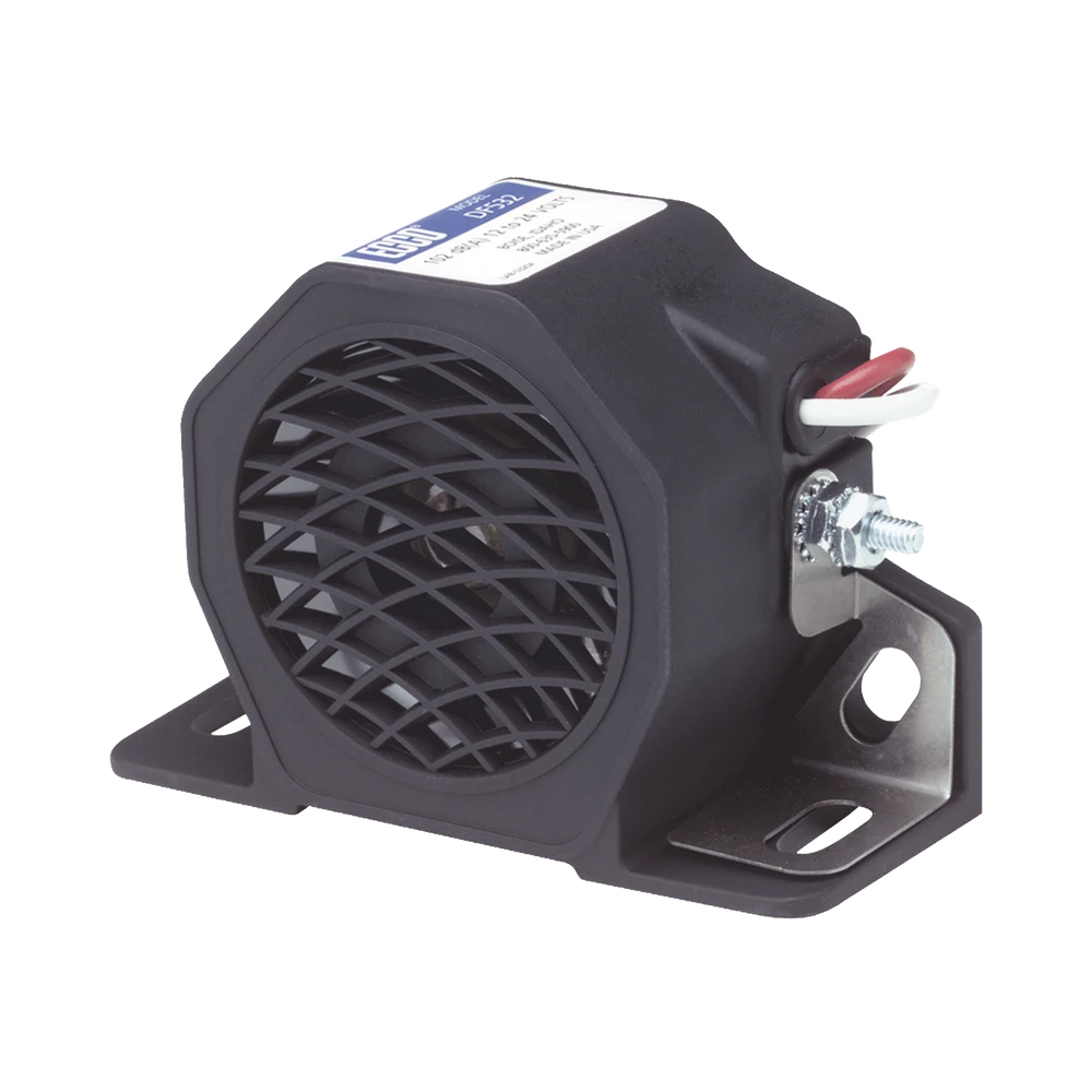 ALARMA DE REVERSA Y DOBLE TONO 102 DBA-Sirenas / Bocinas / Controladores-ECCO-Bsai Seguridad & Controles