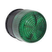 ALARMA DE UNA ZONA PARA USO EN EXTERIOR, NOTIFICACIÓN AUDIBLE Y VISIBLE, COLOR VERDE-Sirenas y Estrobos-STI-Bsai Seguridad & Controles