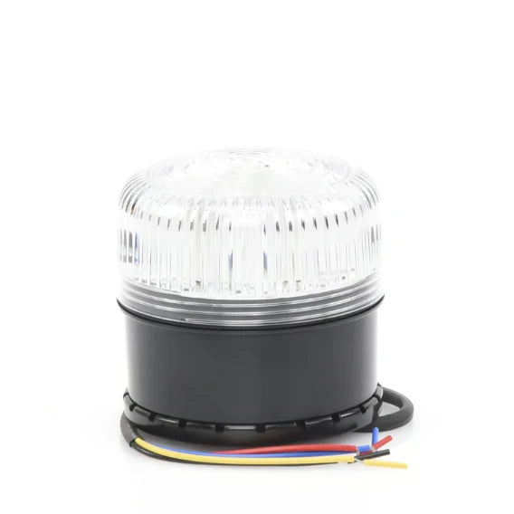 ALARMA DE UNA ZONA PARA USO EN EXTERIOR, NOTIFICACIÓN AUDIBLE Y VISIBLE, TRANSPARENTE-Sirenas y Estrobos-STI-Bsai Seguridad & Controles