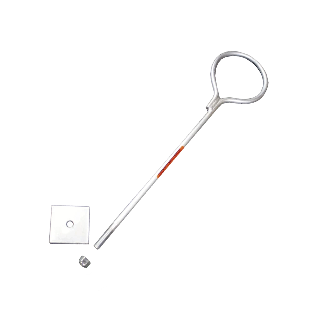 ANCLA DE LOSA O PARED DE 65 CM. DE 1/2" DE GROSOR GALVANIZADO ELECTROLÍTICO-Accesorios para Torres Arriostradas-SYSCOM TOWERS-Bsai Seguridad & Controles