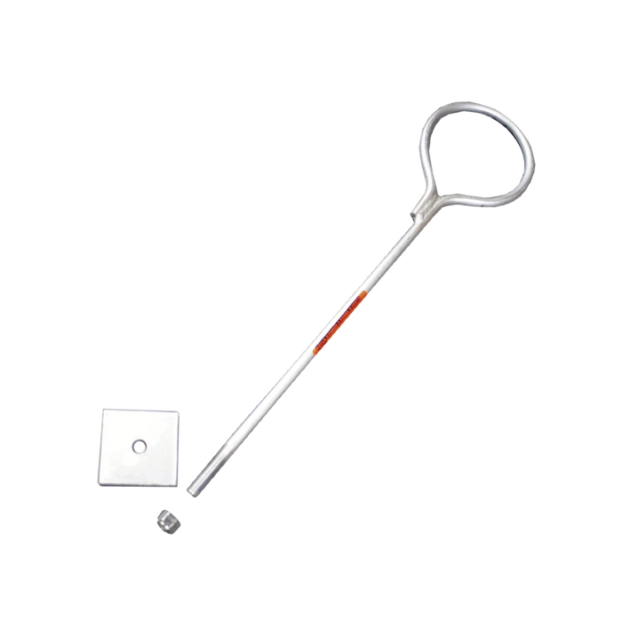 ANCLA DE LOSA O PARED DE 65 CM. DE 1/2" DE GROSOR GALVANIZADO ELECTROLÍTICO-Accesorios para Torres Arriostradas-SYSCOM TOWERS-Bsai Seguridad & Controles