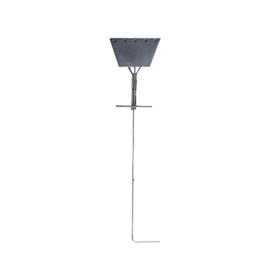 ANCLA DE PISO TIPO PALETA 5 ORIFICIOS PARA RETENIDA. PLACA: 3/4", REDONDO: 1", ALTURA: 210 CM. GALV. INMERSIÓN-Accesorios para Torres Arriostradas-SYSCOM TOWERS-Bsai Seguridad & Controles